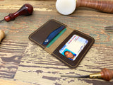 Brown ID Card Wallet