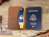 Leather Passport Wallet