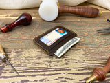 Mens Leather ID Card Wallet