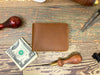 Mens Wallet Saddle Tan