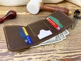 Leather Trifold Wallet