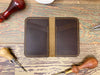 Vertical Handmade Leather Wallet